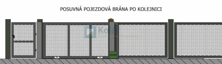 brany posuvne 17 | Vrata Kolář