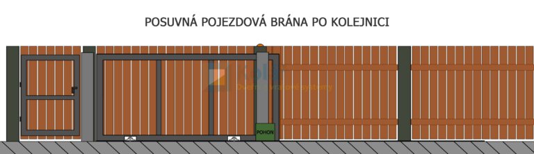 brany posuvne 19 | Vrata Kolář