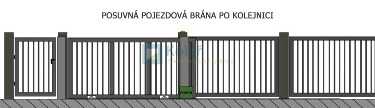 brany posuvne 24 | Vrata Kolář