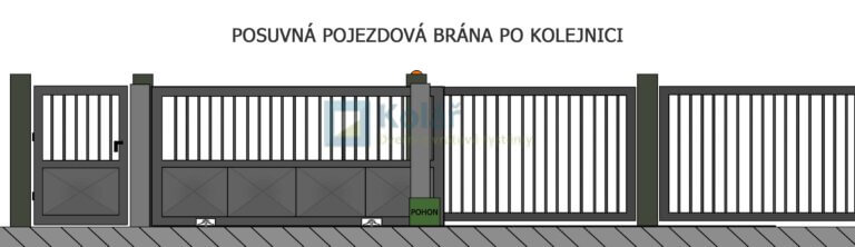 brany posuvne 26 | Vrata Kolář