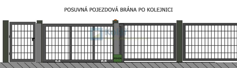 brany posuvne 28 | Vrata Kolář