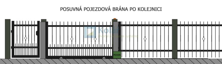 brany posuvne 32 | Vrata Kolář