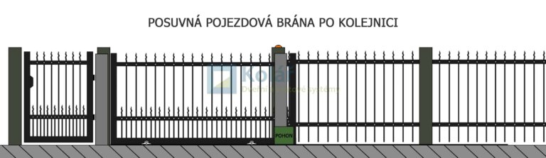 brany posuvne 34 | Vrata Kolář