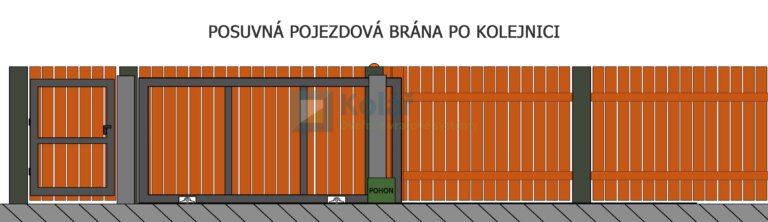 brany posuvne 38 | Vrata Kolář